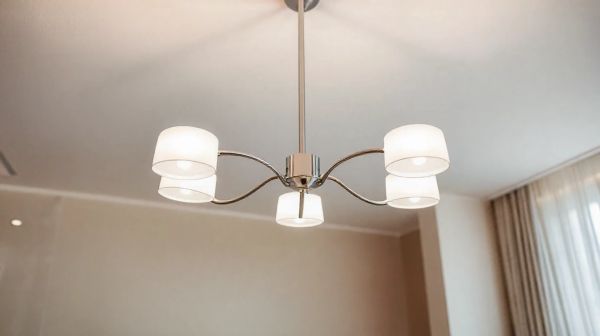Fünfflammige pendelleuchte: elegante lichtdetails für jeden raum